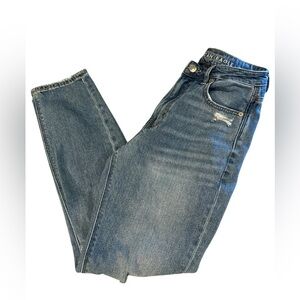American eagle mom jeans comfort stretch waistband 2